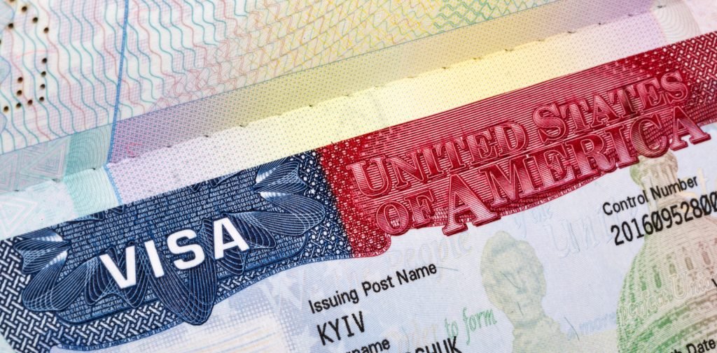 Visa de noinmigrante para Estados Unidos