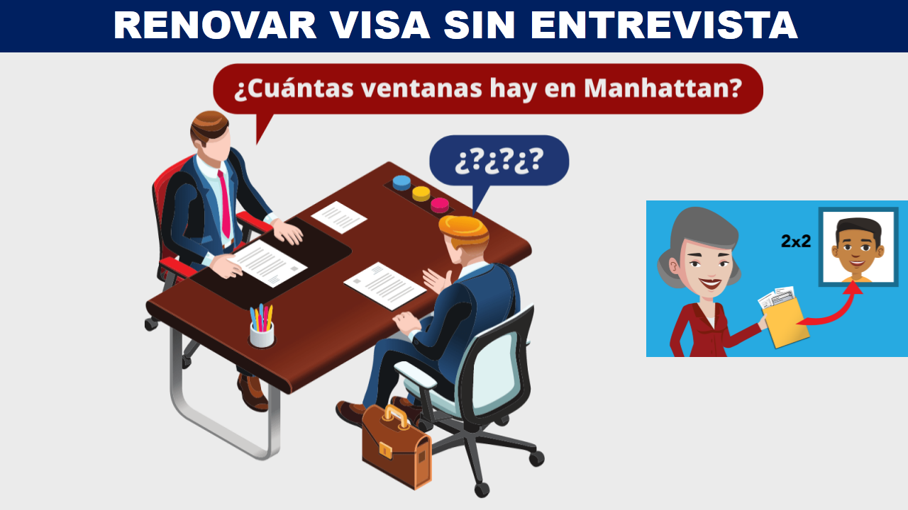 Renovar Visa Sin Entrevista — Todos Los Requisitos 9586